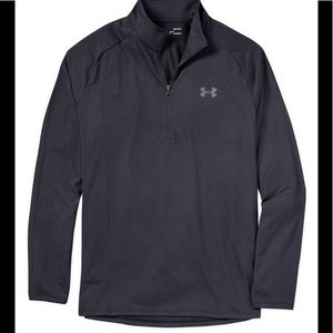 mens under armour black loose heatgear long sleeve